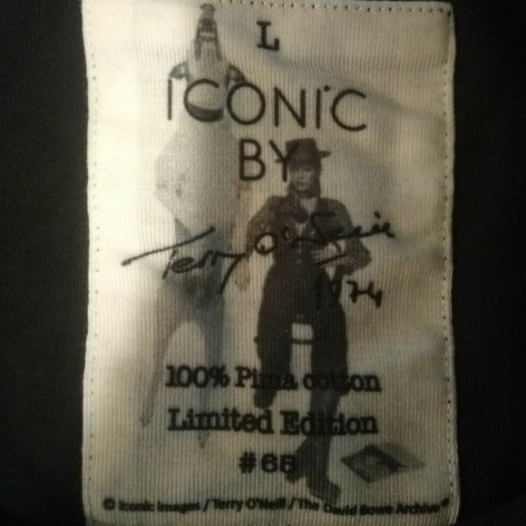 David Bowie by Terry O'Neill Rare Limited Edition #65 Iconic Images T-shirt NWT - Picture 7 of 8